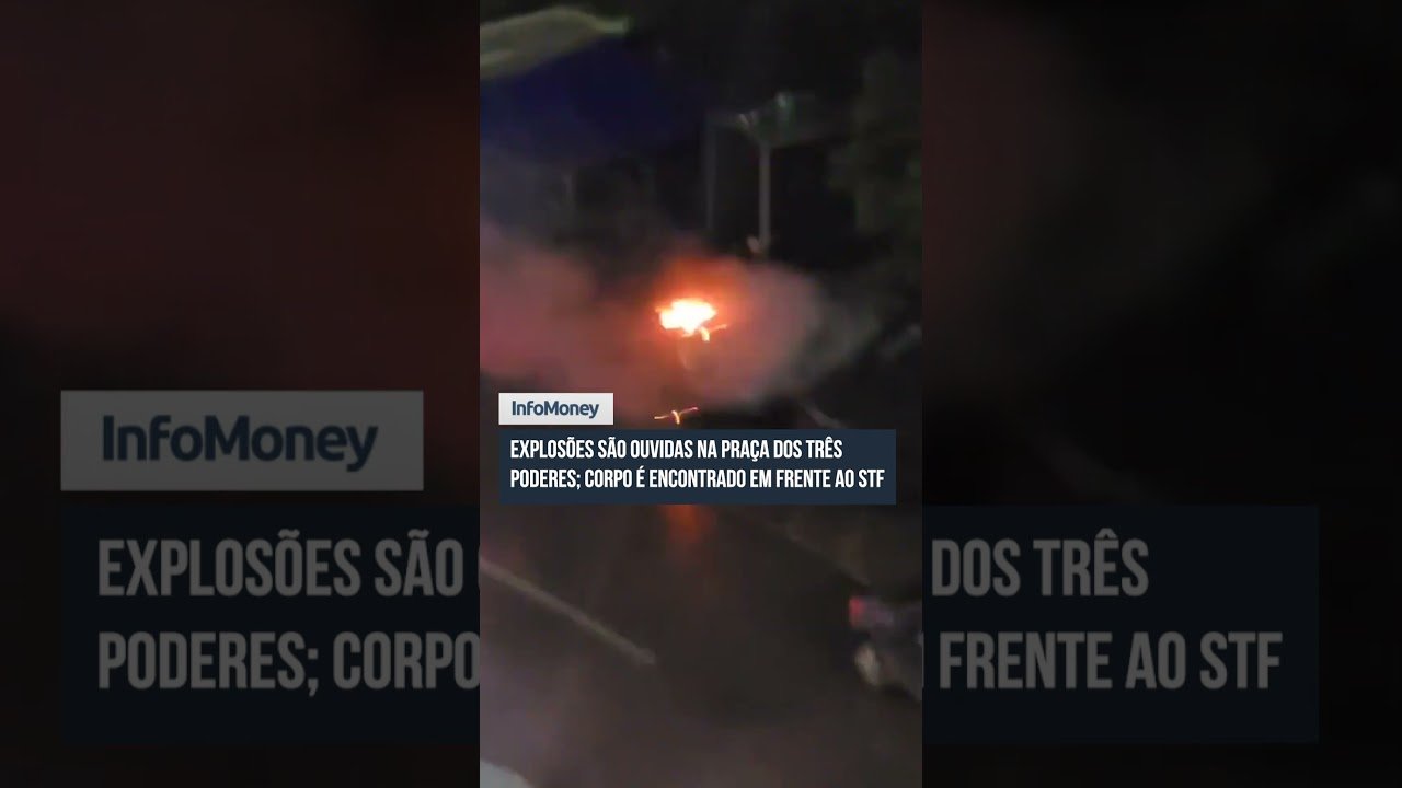 Explosões são ouvidas na Praça dos Três Poderes