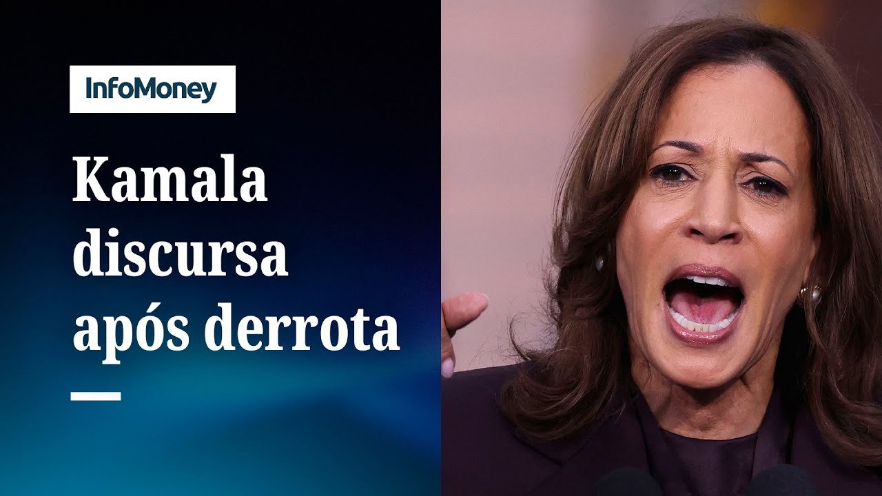 Kamala reconhece vitória de Trump, mas promete “continuar lutando”