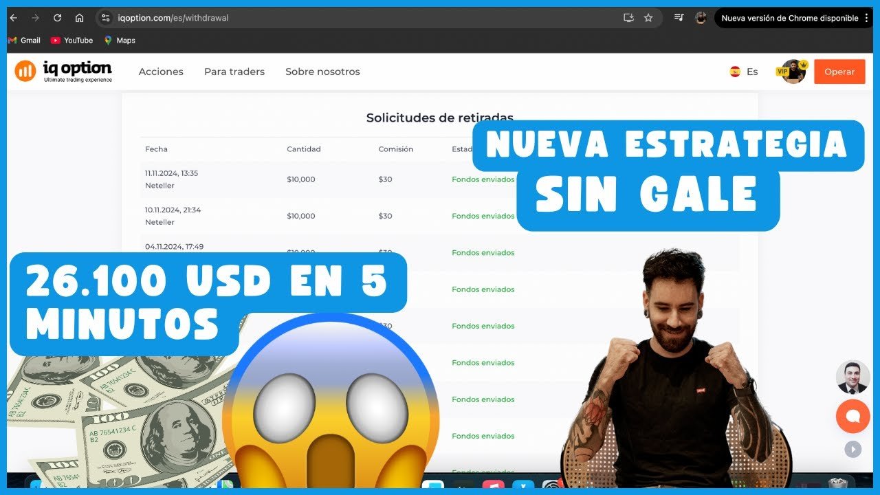 LA MEJOR ESTRATEGIA SIN MARTINGALE DE OPCIONES BINARIAS, COMO GANAR Y RETIRAR EN IQOPTION FÁCIL 🔥