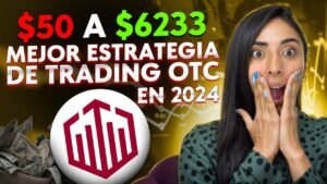 Mejor estrategia de trading OTC para Opciones Binarias | $50 a $6233 con Parabolic SAR