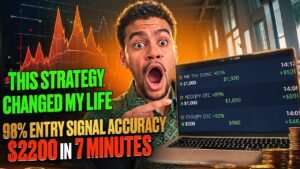 THIS STRATEGY CHANGED MY LIFE 98% ENTRY SIGNAL ACCURACY $2200 IN 7 MINUTES