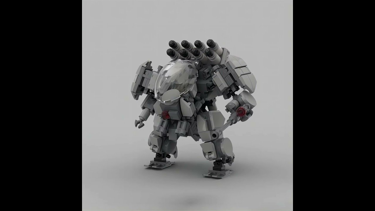 Top On Sale Product Recommendations!AF-03 War Machine Mecha Robot Building Kit 300 Pieces Building