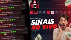 🔴BLAZE AO VIVO – SINAIS VIP PARA DOUBLE AO VIVO ROBÔ BLAZE – 97% AO VIVO 24 HORAS!