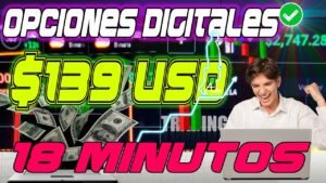 🔥IQ Option GANA $139 usd Opciones DIGITALES🔥 Copy Trading en Vivo Estrategia Tiburón