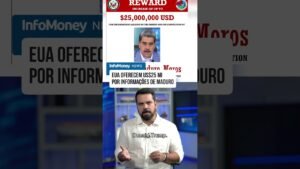 EUA oferecem US$25 mi por informações de Maduro