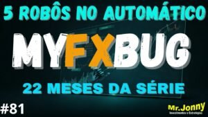 LUCROS COM 5 ROBÔS DE FOREX/MYFXBOOK BUGADA/FXBLUE/CORRETORA FBS CENT/RELATÓRIO 2025 #81
