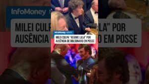 Milei culpa “regime Lula” por ausência de Bolsonaro em posse de Trump