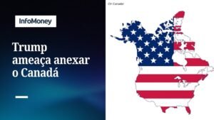 Trump posta mapas com Canadá anexado aos EUA