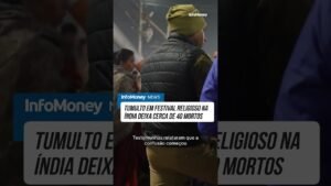 Tumulto em festival religioso na Índia deixa cerca de 40 mortos