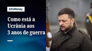 Ucrânia enfrenta um futuro incerto após três anos de guerra
