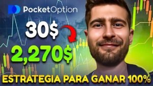 5 Minutos Pocket Option Estrategia | 30$ → 2,270$ Trading para principiantes | PocketOption