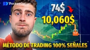 $74 ➔ $10,060 100% Señales de Trading & Pocket Option Estrategia