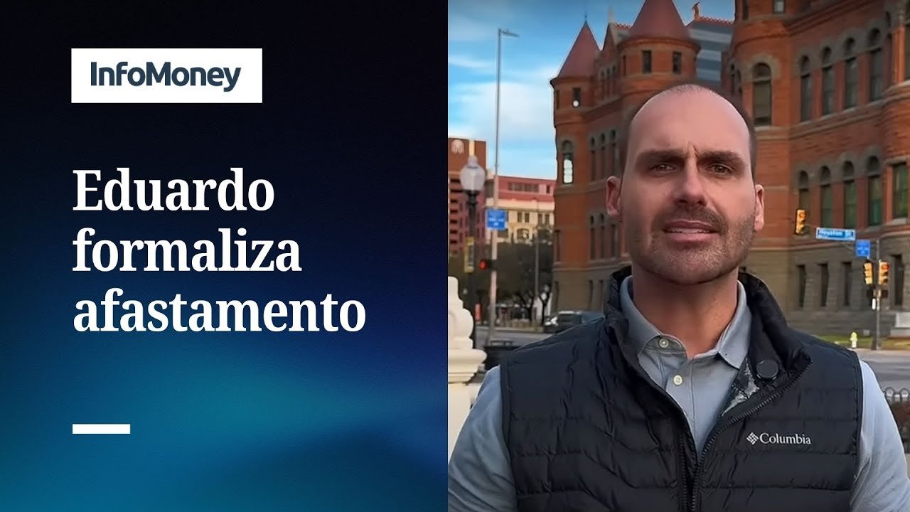 Eduardo apresenta pedido oficial de licença por 122 dias da Câmara