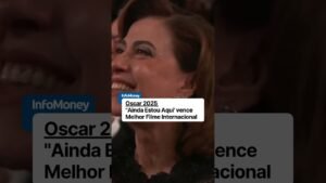 Oscar 2025 “Ainda Estou Aqui’ vence Melhor Filme Internacional