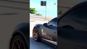 Porsche de R$ 1,5 milhão vira viatura da Polícia Federal em Santa Catarina