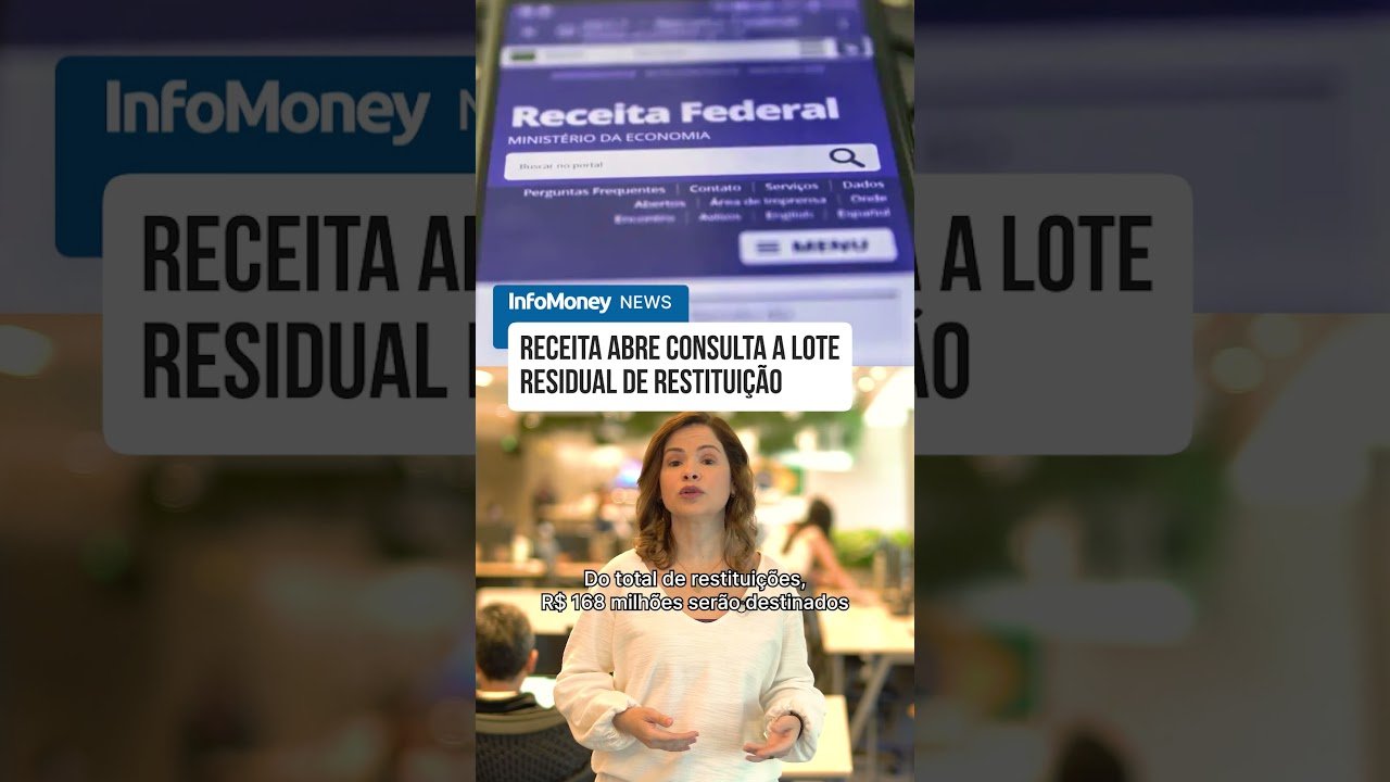 Receita abre consulta a lote residual de restituição