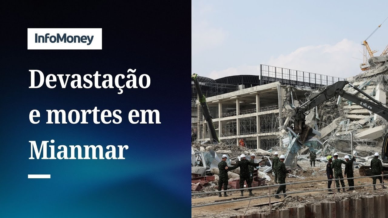 Terremoto devastador em Mianmar pode chegar a 10 mil mortos