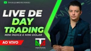 Thiago Moreira, LIVE de ESTUDOS Day Trade. Mini Indice e Mini Dolar. 31/03/2025.