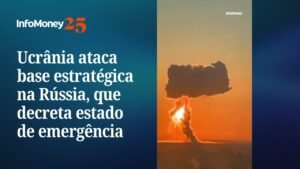 Ucrânia ataca base de bombardeiros nucleares na Rússia e causa explosão gigante