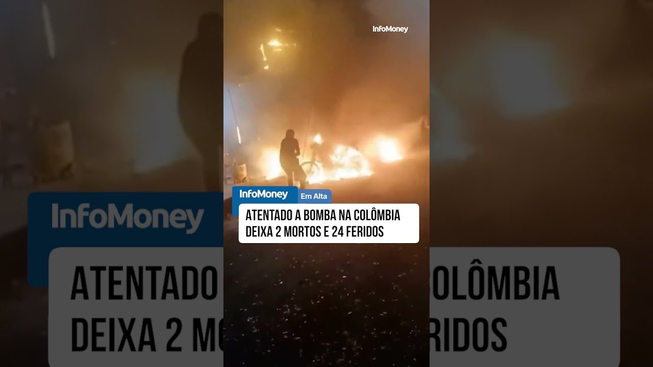 Atendado a bomba na Colômbia deixa 2 mortos e 24 feridos