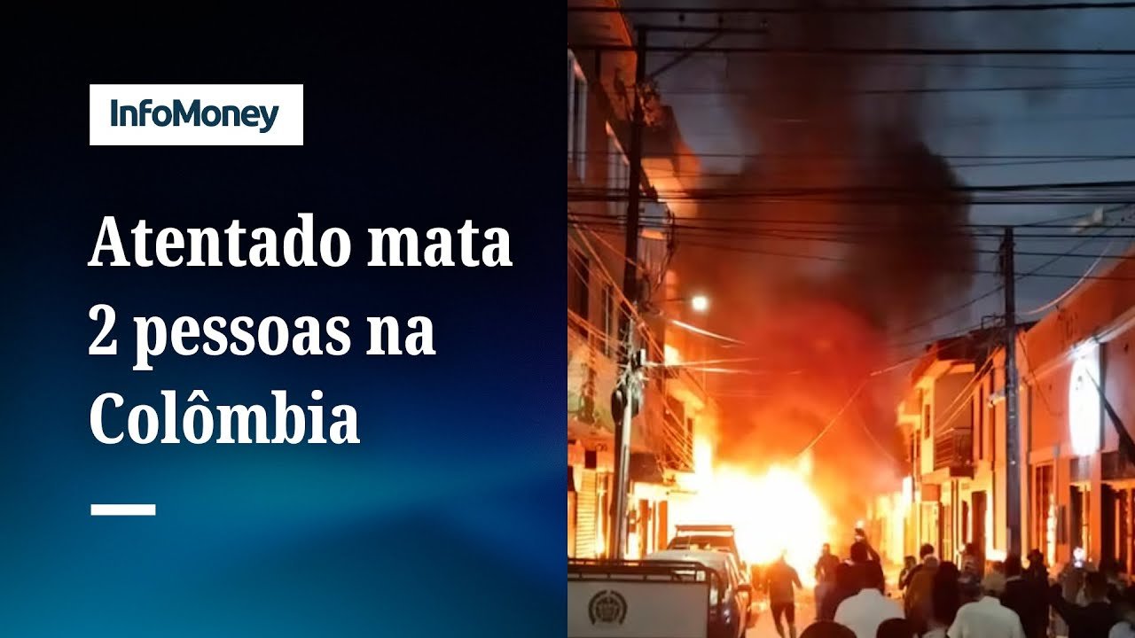 Atentado a bomba na Colômbia deixa 2 mortos e 24 feridos