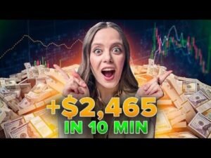 BINARY OPTIONS TRADING | IQ OPTION | PROFIT +$2,465 in 10 MIN – NEW TRADING STRATEGY
