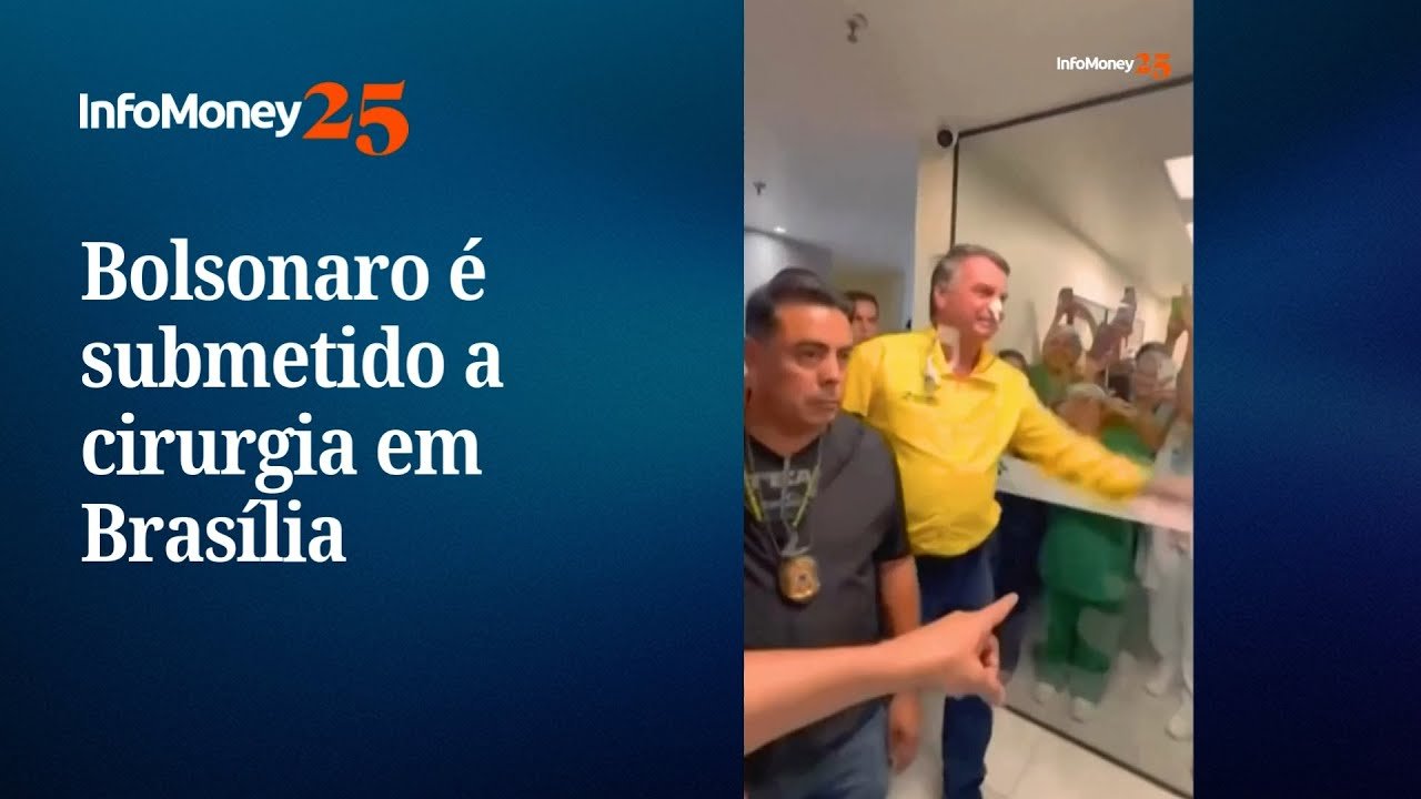 Bolsonaro é submetido a cirurgia em Brasília após obstrução intestinal