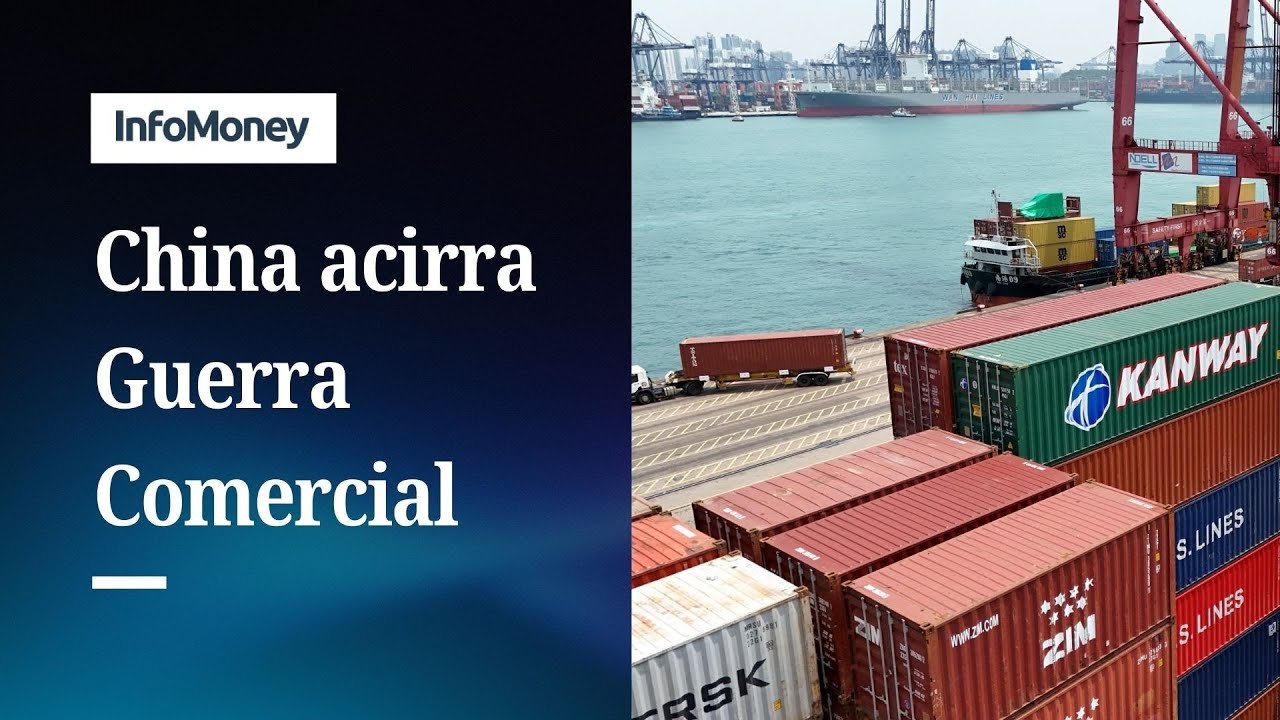 China impõe tarifas adicionais de 34% sobre os EUA | InfoMoney News