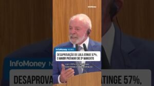 Desaprovação de Lula atinge 57%, o maior patamar do 3º mandato