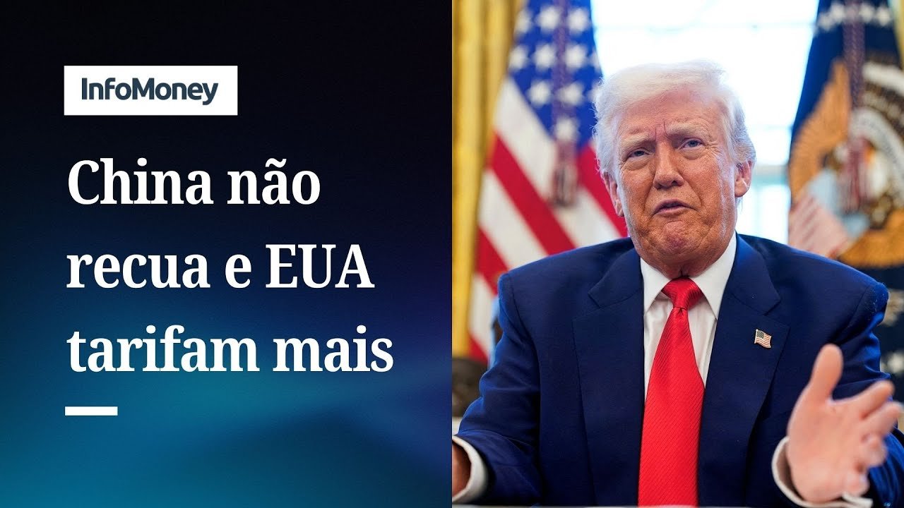 Estados Unidos sobem tarifa total da China para 145% | InfoMoney News