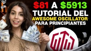 Estrategia Awesome Oscillator en POCKET OPTION | Cómo Convertí $81 en $5913 en Opciones Binarias