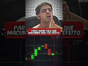 PARA QUEM FALA QUE MACUMBA NAO FAZ EFEITO #iqoption #trader #opçõesbinárias #daytrade