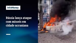 Rússia lança ataque com mísseis em cidade ucraniana no Domingo de Ramos