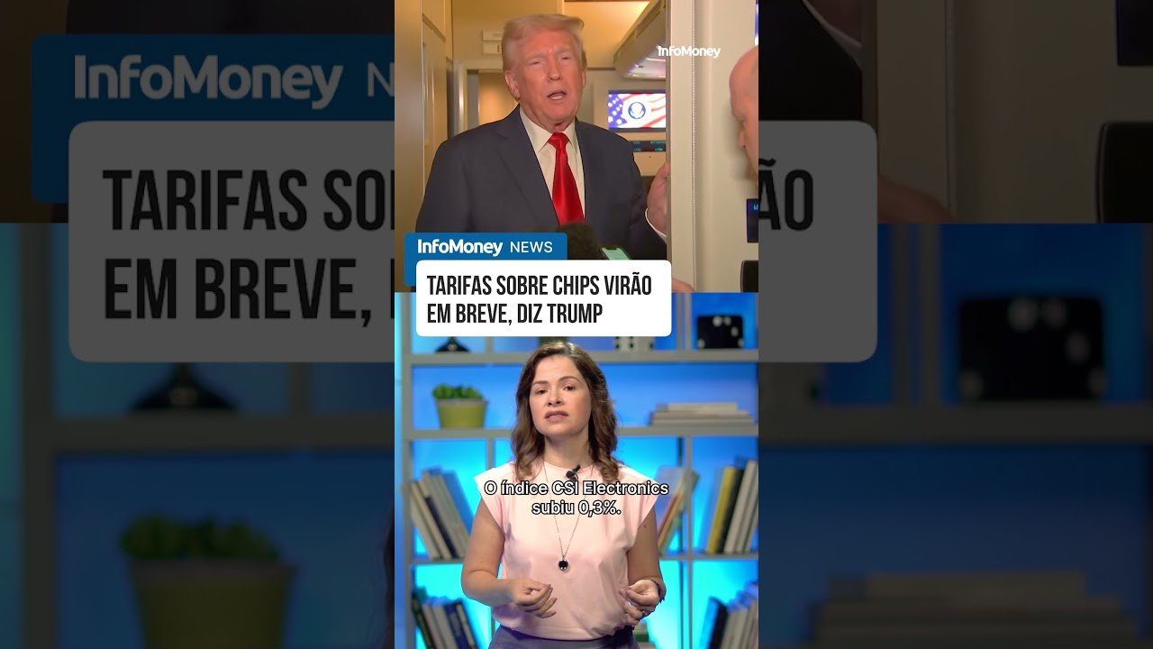 Tarifas sobre chips virão em breve, diz Trump