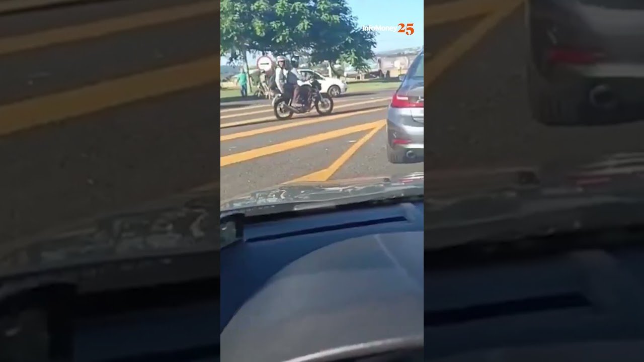 Touro avança sobre homem e carros em Ribeirão Preto, no interior de São Paulo