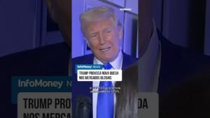 Trump provoca nova queda nos mercados globais
