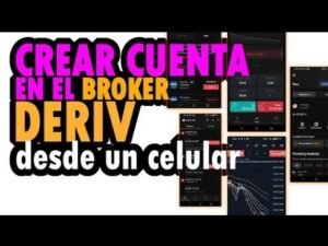 COMO CREAR CUENTA DESDE CERO EN EL BROKER DERIV…