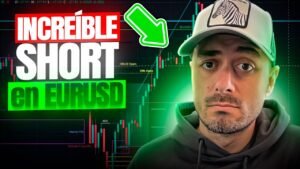 Increíble Estrategia Day Trading en SHORT para el EURUSD (RR 2:1)