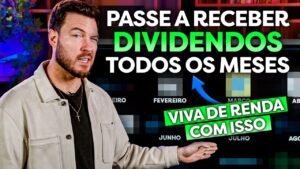 MONTE UMA CARTEIRA DE AÇÕES PARA RECEBER DIVIDENDOS TODOS OS MESES