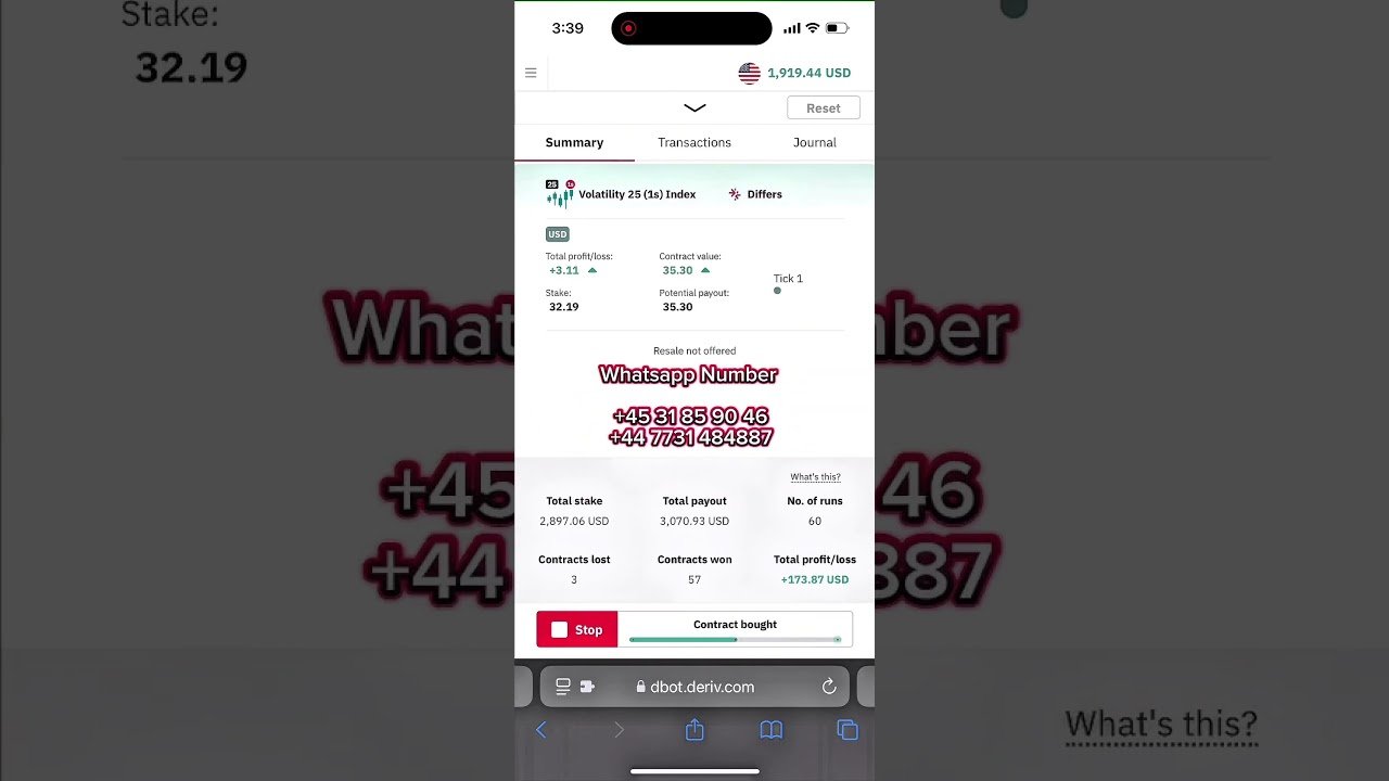 Desafio Deriv Bot em Conta Real: Lucro Diário Revelado com Sessão Automática!