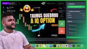 IQ OPTION LUCREI R$4.000 COM O TAURUS IA EM MINUTOS! 🚀💰