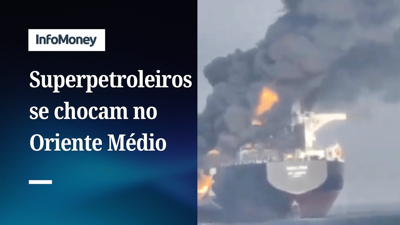Tensão: Superpetroleiros se chocam no Estreito de Hormuz | InfoMoney News