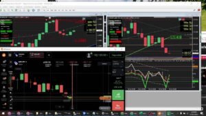 IQoption AO VIVO LIVE das 23h  ao vivo operando com a 123TRADER