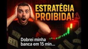 OPÇÕES BINÁRIAS : Estratégia PROIBIDA Que Dobrou Minha BANCA em 15 Minutos