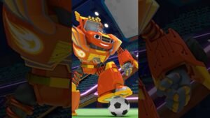 Blaze et les Monster Machines | Robot Blaze joue au FOOTBALL ! ⚽️ | Nickelodeon Jr. France