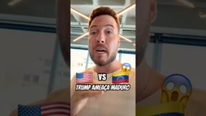 EUA VS VENEZUELA 😳 | TRUMP AMEAÇA ATACAR MADURO #shorts