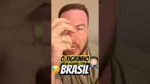 O TIGRINHO VAI ACABAR C/ O BRASILEIRO😩 #fyp #primorico #shorts