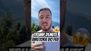 TRUMP DEMITIU DIRETORA DO FED 😱 #shorts #fyp